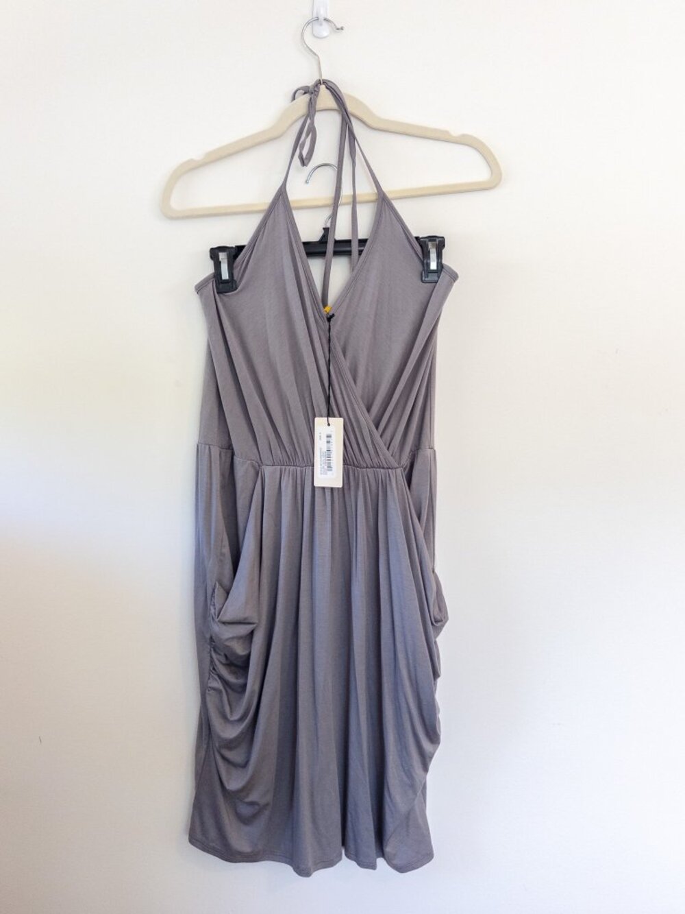 Grey Draping New with Tags Rachel Pally Dress | Size S